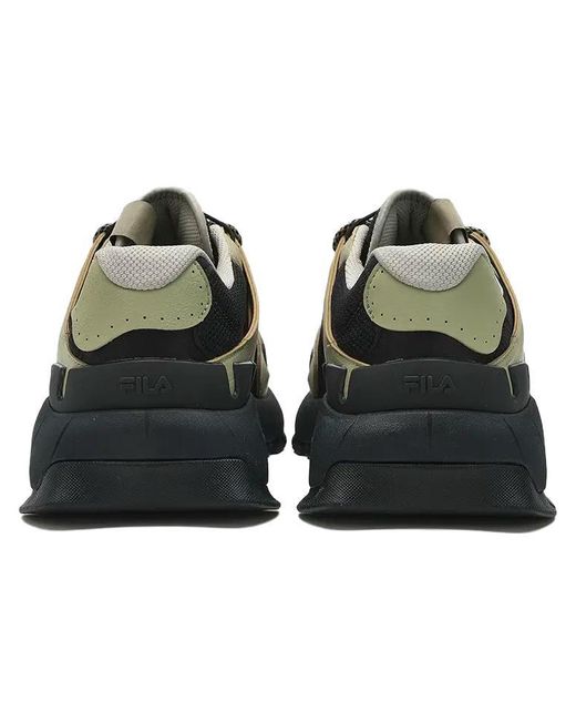 Fila Brown Decoder Athletic Shoes for men