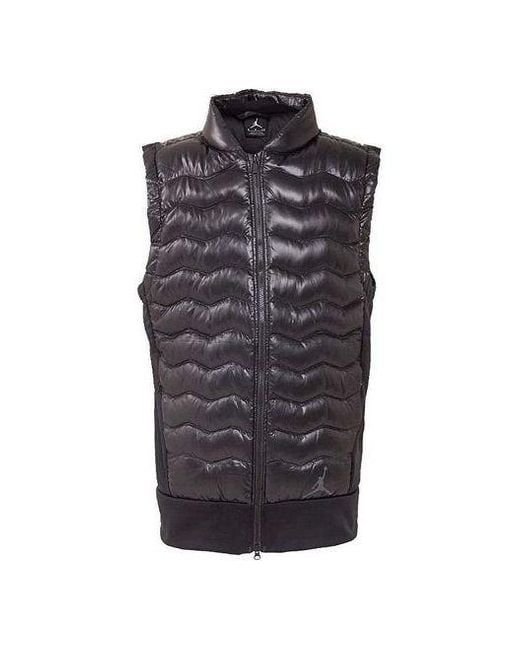 Nike Gray Performance Hybrid Down Vest for men