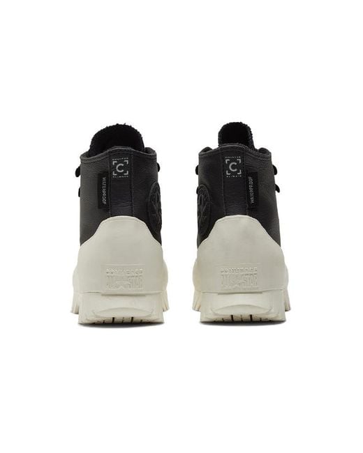 Converse Black Chuck Taylor All Star Lugged Winter 2.0 High 'Cold Fusion for men