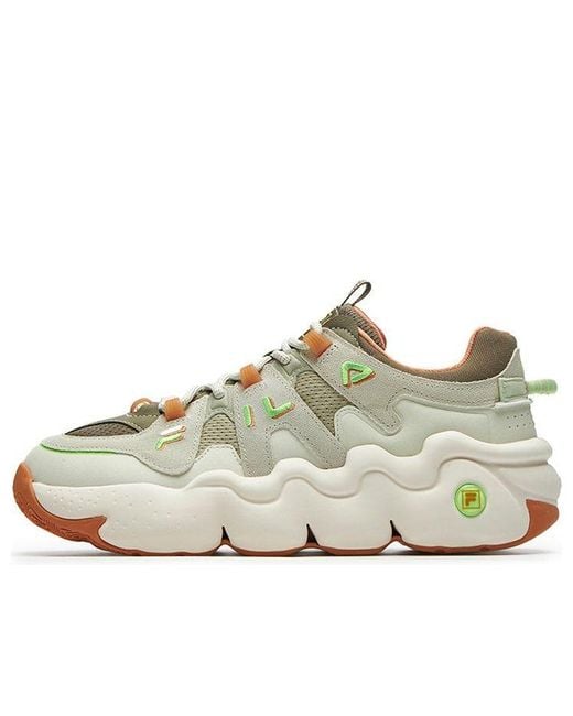 Fila Green Barricade Low Sneakers for men