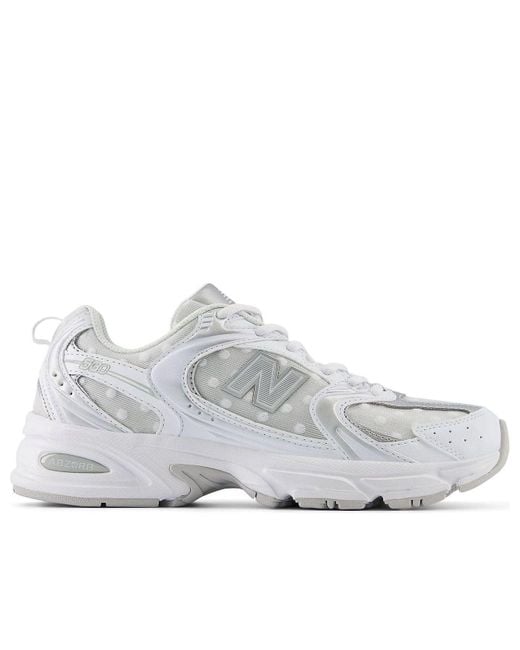 new balance spotted trainers