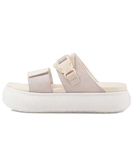 PUMA White (Wmns) Suede Mayu Sandal 'Nimbus Cloud Pristine'