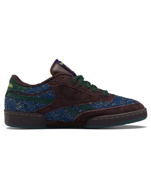 Reebok Blue Brain Dead X Club C Revenge Abyss Batik' for men