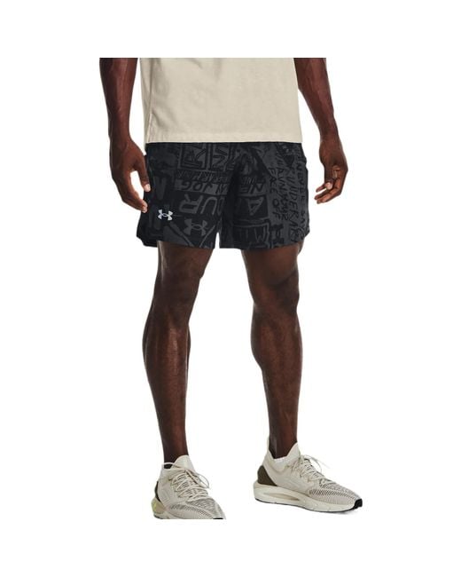 Under Armour Blue Destroy All Miles Shorts for men