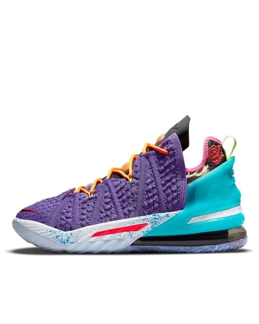 Nike Blue Lebron 18 'Best Of 1018' for men