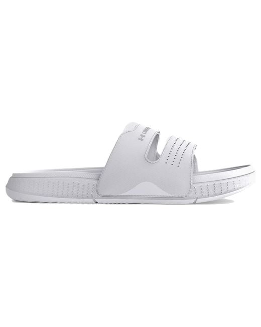 Under Armour White (Wmns) Ansa Studio Slide Halo'