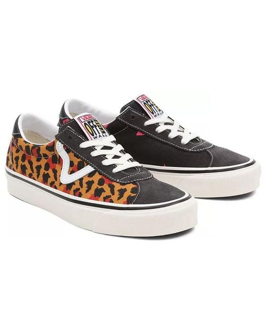 Vans Brown Anaheim Factory Style 73 Dx Sneakers/Shoes for men