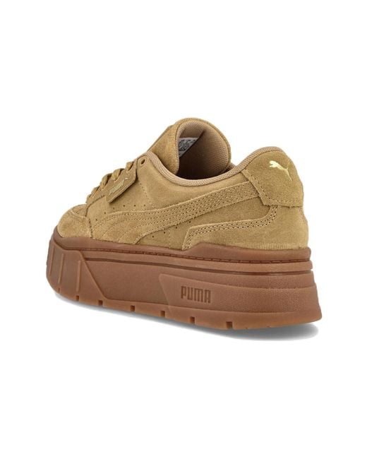 PUMA Brown (Wmns) Mayze Stack Suede