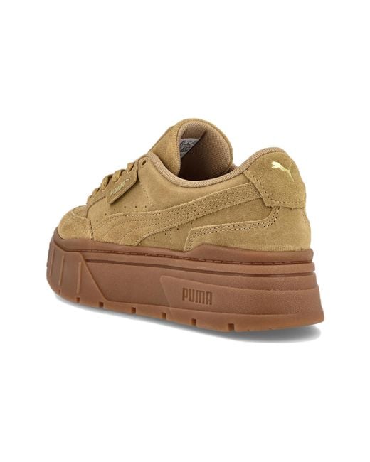 PUMA Brown (Wmns) Mayze Stack Suede