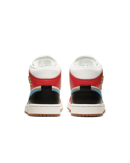 Nike Red (Wmns) 1 Mid Se 'Let(Her)