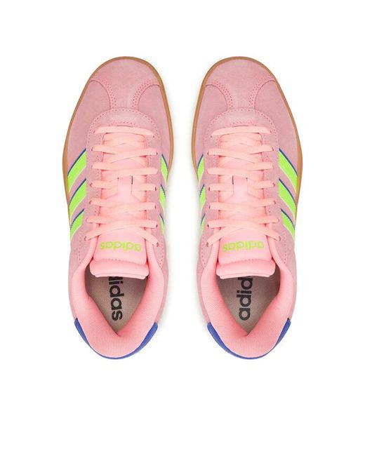 Adidas Pink (Wmns) Vl Court Bold Spark Lucid Lemon'