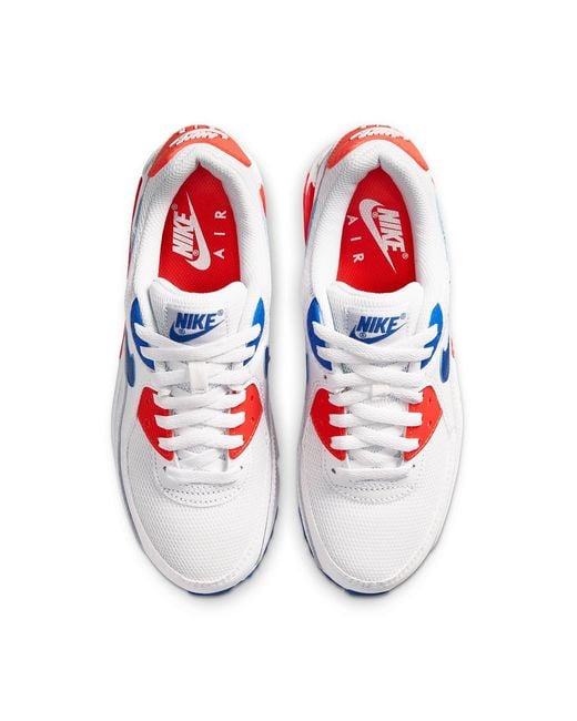 Nike White (Wmns) Air Max 90 'Ultramarine'