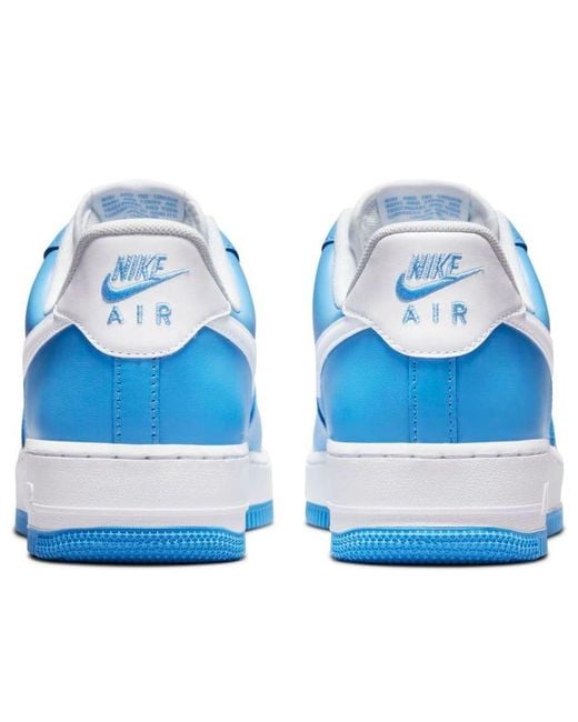 Nike Blue Air Force 1 '07 'University' for men