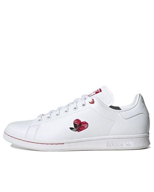 Adidas White Stan Smith 'Valentine's Day' for men