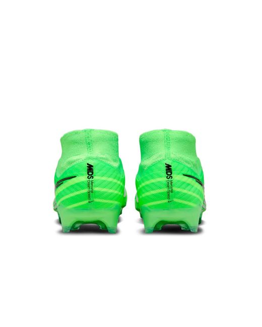 Nike Green Superfly 9 Elite Mercurial Dream Speed Fg High-Top Soccer Cleats for men