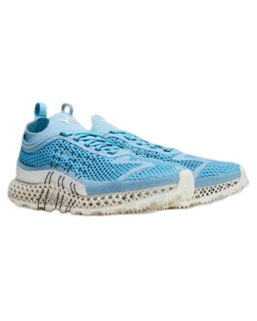 Adidas Blue Y3 Runner 4D Halo Off' for men