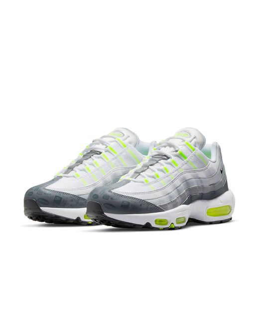 Nike White Air Max 95 'Logos Pack for men