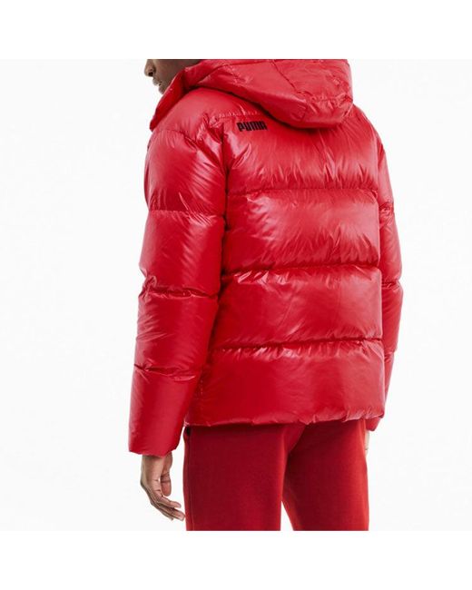 PUMA Red Volume Down Jacket for men