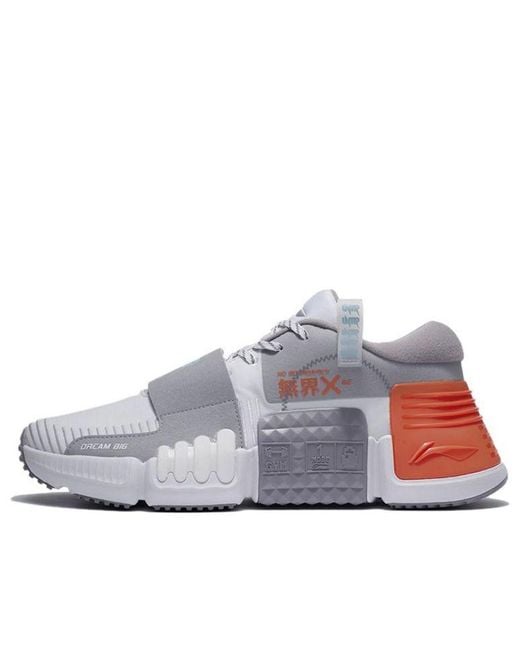 Li-ning White No Boundaries X 'Standard Glacier' for men
