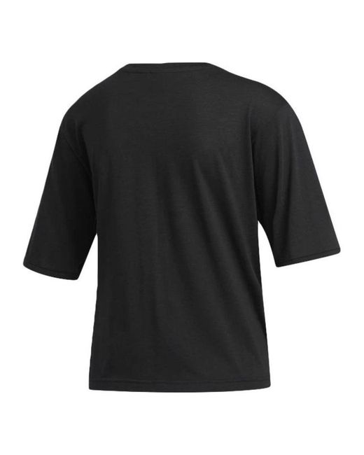 Adidas Black (Wmns) T-Shirt Asia Sizing
