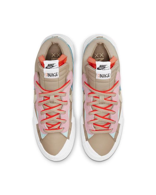 Nike Blue X Sacai X Kaws Blazer Low 'Reed' for men