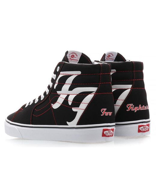 Vans Black Foo Fighters X Sk8-Hi '25Th Anniversary' for men
