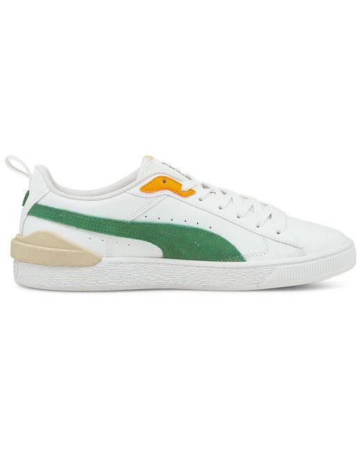 PUMA Green Suede Bloc Amazon' for men