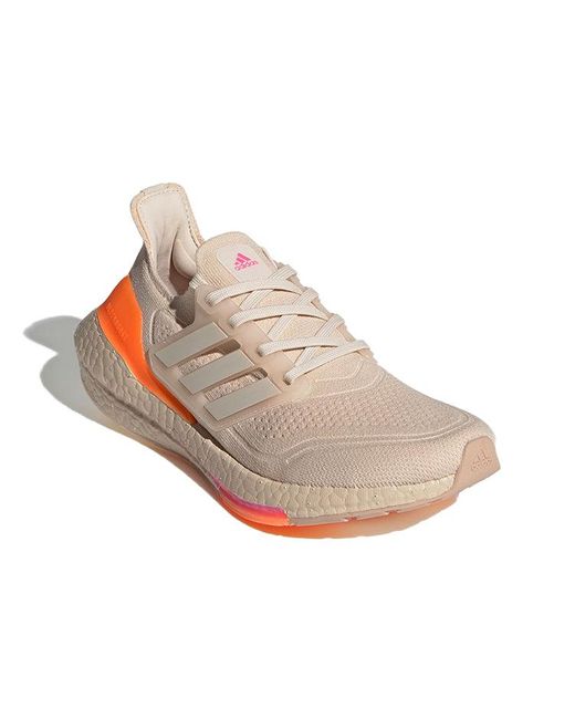 Adidas Natural (Wmns) Ultraboost 21 'Halo Ivory Ultra Pop'