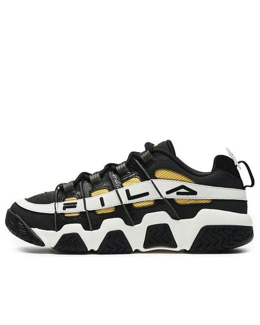 Fila Black Ade Barricade Sneakers for men