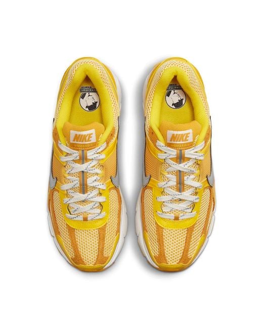 Nike Yellow Zoom Vomero 5 Premium Shoes for men