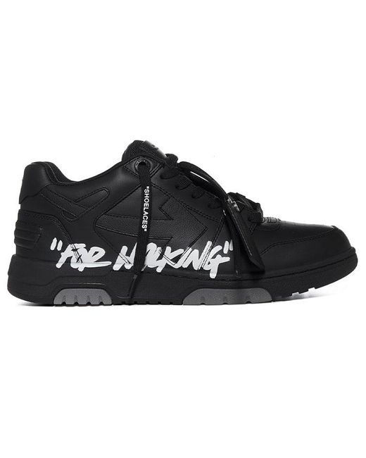 Off-White c/o Virgil Abloh Black Out Of Office Low-top For Walking Sneaker for men