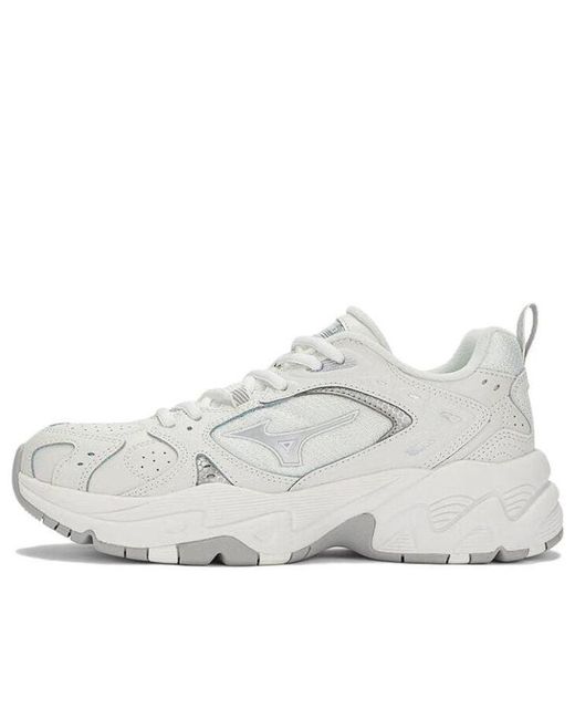 Mizuno White Casual Dad Shoes for men