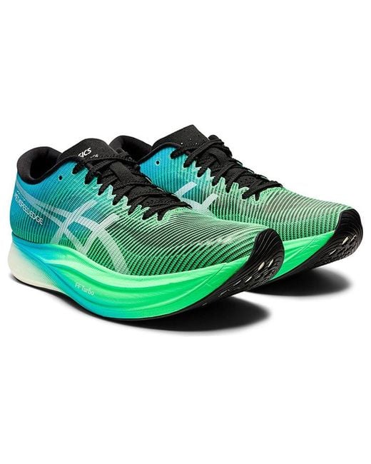 Asics Blue Metaspeed Edge+ New Leaf' for men