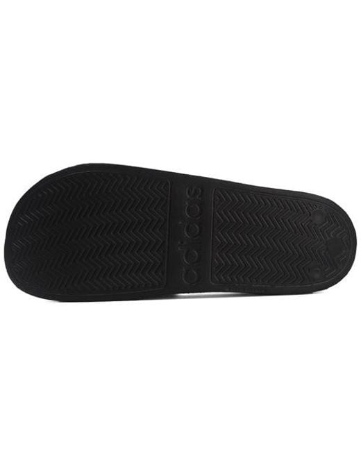 Adidas Black Adilette Cf Slides 'Core' for men
