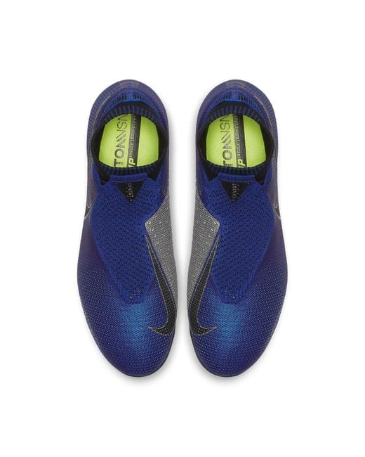 Nike Blue Phantom Vision Elite Df Fg 'Racer' for men