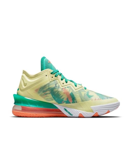 Nike Green Lebron 18 Low 'Lebronold Palmer' for men