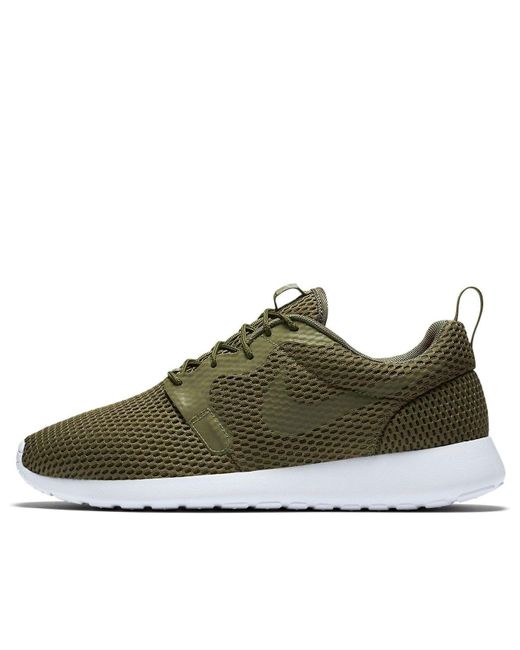 Nike Brown Roshe One Hyperfuse Breath Sports Shoes for men