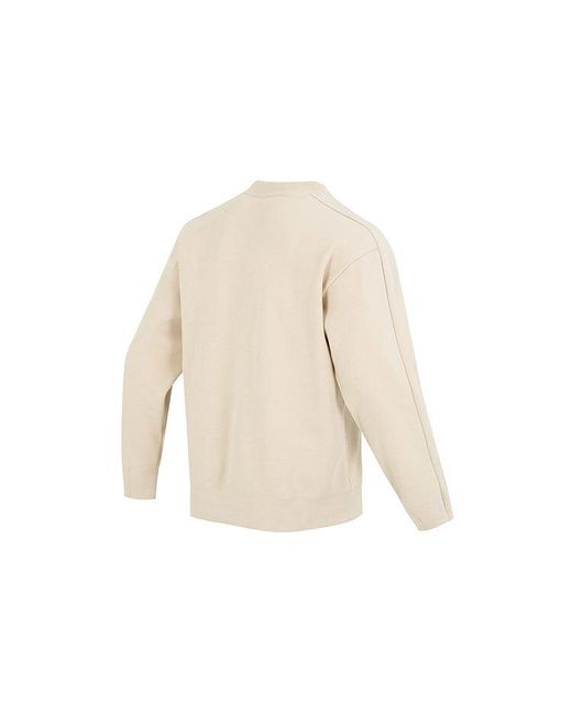 PUMA White T7 Mock Neck Crew Dk for men