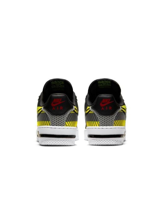 Nike Brown 3M X Air Force 1 React Lx 'Anthracite Volt' for men