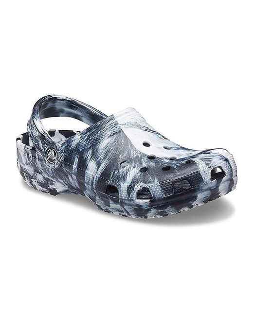 CROCSTM Blue Beach Marble Sandals