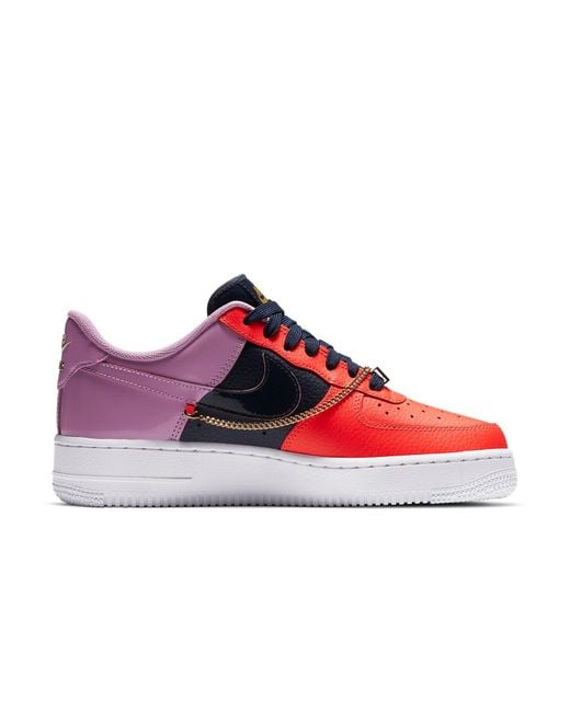 Nike Red (Wmns) Air Force 1 '07 'Cuban Link'