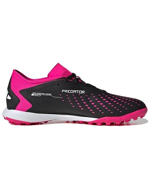 Adidas Pink Predator Accuracy.3 Low Tf 'Core Team Shock' for men