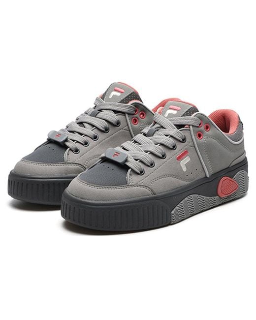 Fila Gray (Wmns) Low-Top Skate Shoes