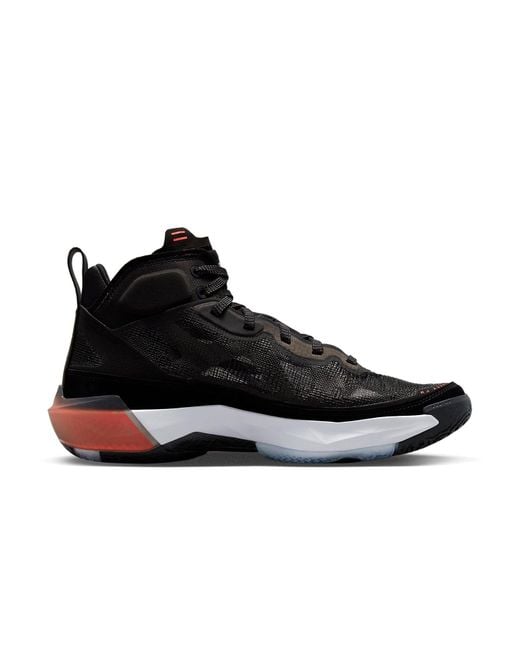 Nike Black Xxxvii Basketball Shoes Hot Punch' for men