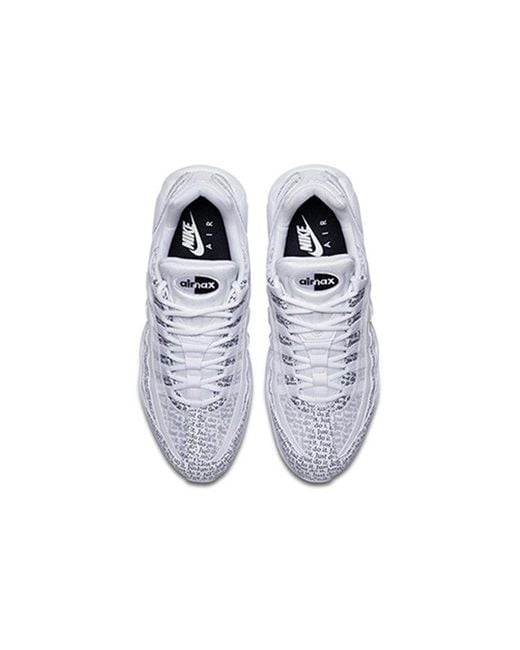 Nike White Air Max 95 'Just Do It' for men