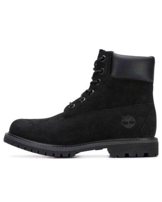 Timberland Black (Wmns) Premium 6 Inch Boot Nubuck'