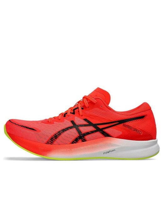Asics Red Hyper Speed 3 'Sunrise' for men