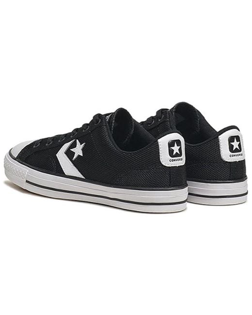Converse Black Star Player Ox Sneaker Schwarz for men