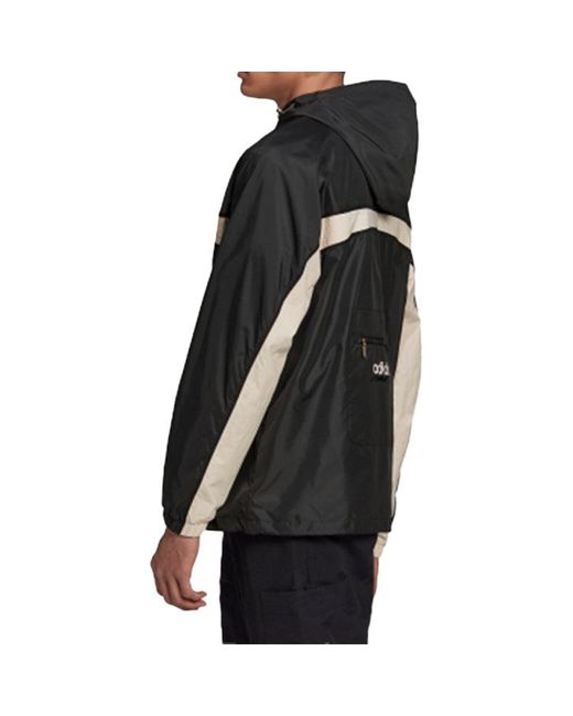 Adidas Black Ryv Pkt Wb Sports Jacket for men