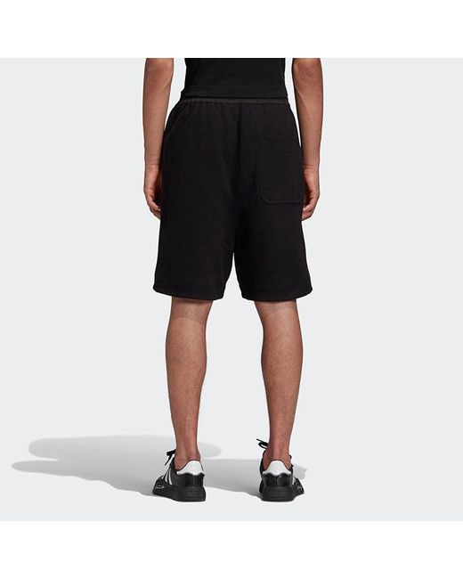 Adidas Black Y-3 Classic Terry Shorts for men